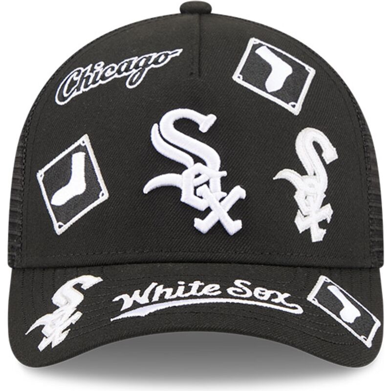 epci-curbata-negru-snapback-9forty-m-crown-a-frame-all-over-de-chicago-white-sox-mlb-de-new-era