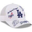 epci-curbata-alb-snapback-9forty-m-crown-a-frame-all-over-de-los-angeles-dodgers-mlb-de-new-era