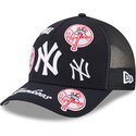 epci-curbata-bleumarin-snapback-9forty-m-crown-a-frame-all-over-de-new-york-yankees-mlb-de-new-era
