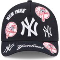 epci-curbata-bleumarin-snapback-9forty-m-crown-a-frame-all-over-de-new-york-yankees-mlb-de-new-era