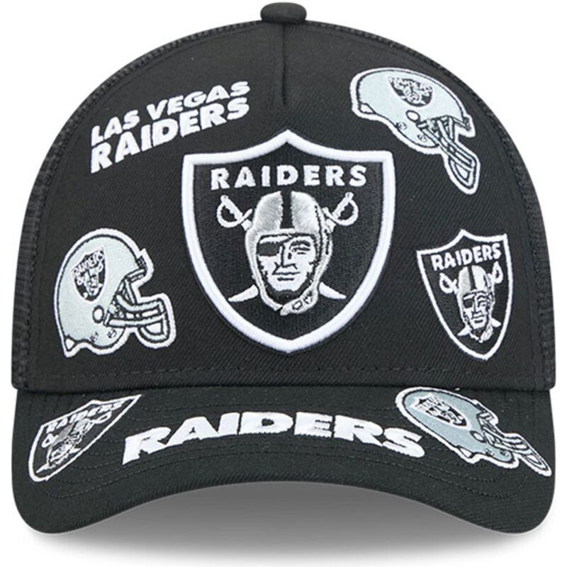 epci-curbata-negru-snapback-9forty-m-crown-a-frame-all-over-de-las-vegas-raiders-nfl-de-new-era