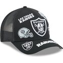 epci-curbata-negru-snapback-9forty-m-crown-a-frame-all-over-de-las-vegas-raiders-nfl-de-new-era