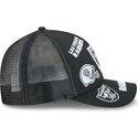 epci-curbata-negru-snapback-9forty-m-crown-a-frame-all-over-de-las-vegas-raiders-nfl-de-new-era