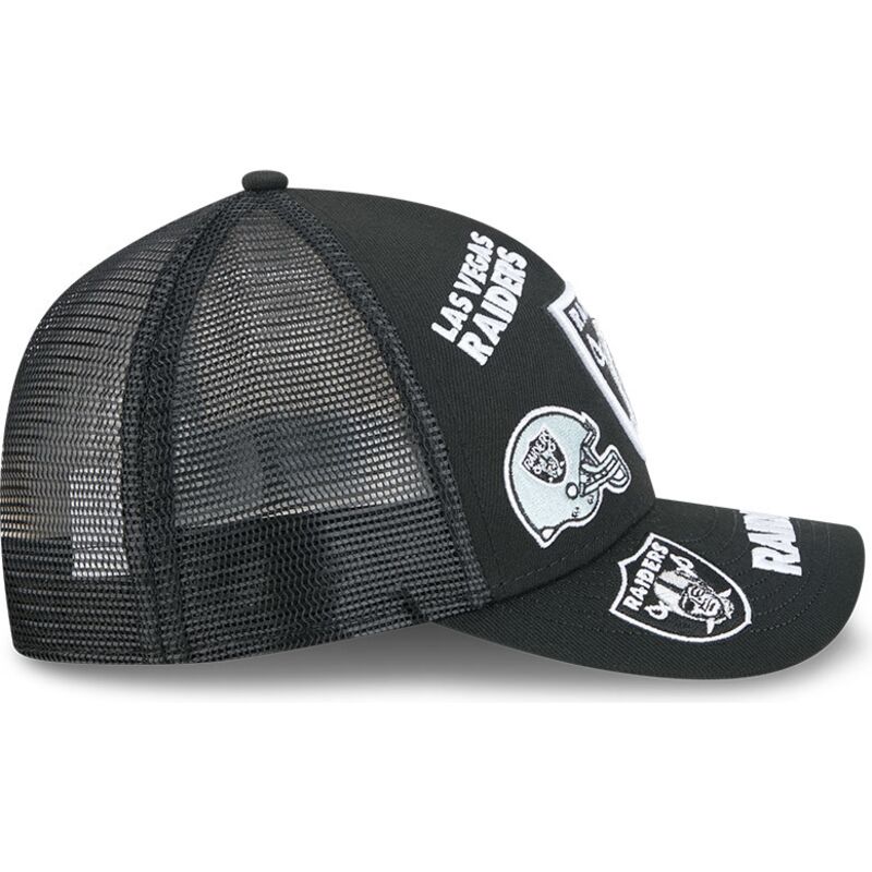 epci-curbata-negru-snapback-9forty-m-crown-a-frame-all-over-de-las-vegas-raiders-nfl-de-new-era