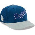 epci-curbata-albastru-snapback-9fifty-9fifity-two-tone-cord-de-los-angeles-dodgers-mlb-de-new-era