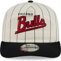epci-curbata-bej-snapback-19twenty-pinstripe-de-chicago-bulls-nba-de-new-era