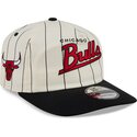 epci-curbata-bej-snapback-19twenty-pinstripe-de-chicago-bulls-nba-de-new-era