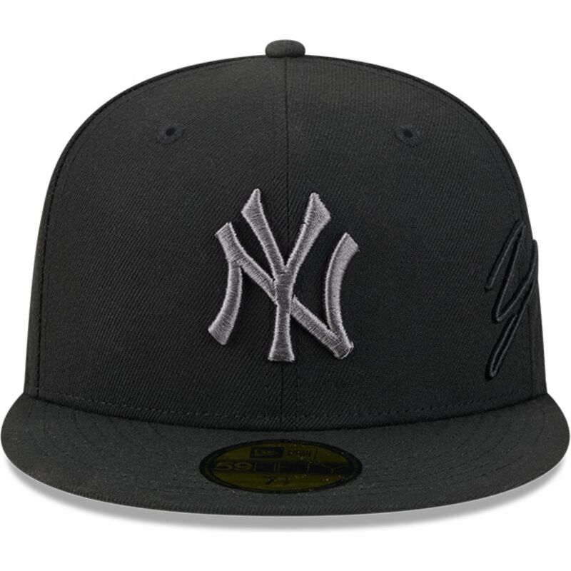 epci-plata-negru-fitted-59fifty-side-script-de-new-york-yankees-mlb-de-new-era