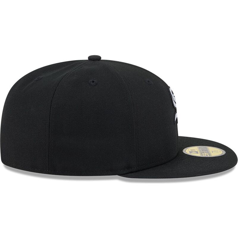 epci-plata-negru-fitted-59fifty-rhinestone-badge-de-chicago-white-sox-mlb-de-new-era