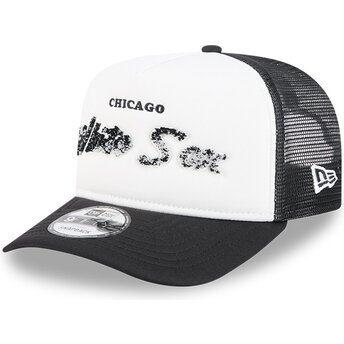 Șepci curbată negru snapback 9FIFTY A Frame NA Lifestyle F1 de Chicago White Sox MLB de New Era