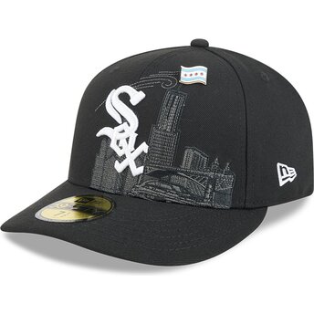 Șepci curbată negru fitted 59FIFTY Pin NA Lifestyle F1 de Chicago White Sox MLB de New Era