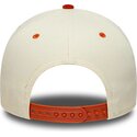 epci-curbata-bej-snapback-e-frame-wordmark-suede-de-new-york-yankees-mlb-de-new-era