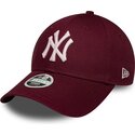 epci-curbata-rou-reglabila-rosa-9forty-metallic-de-new-york-yankees-mlb-de-new-era