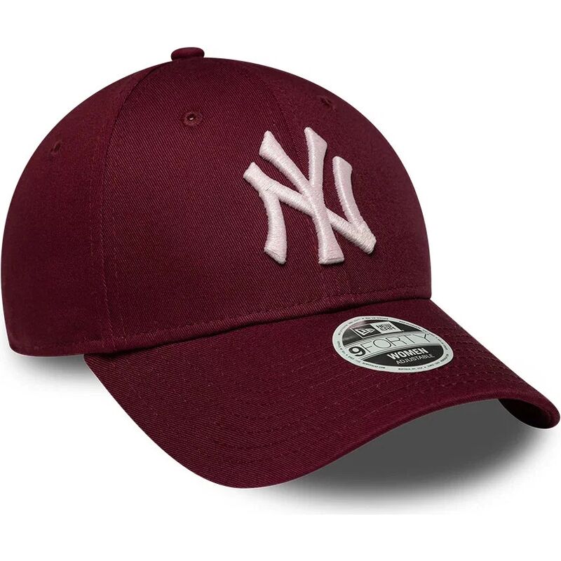 epci-curbata-rou-reglabila-rosa-9forty-metallic-de-new-york-yankees-mlb-de-new-era