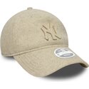 epci-curbata-bej-reglabila-9twenty-a-frame-melton-luxe-de-new-york-yankees-mlb-de-new-era