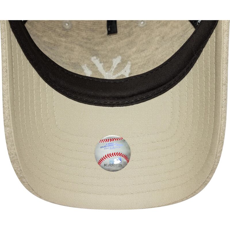 epci-curbata-bej-reglabila-9twenty-a-frame-melton-luxe-de-new-york-yankees-mlb-de-new-era