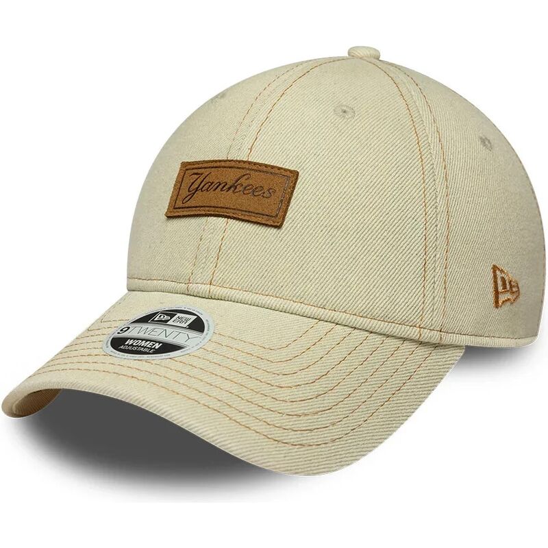 epci-curbata-bej-reglabila-9twenty-denim-de-new-york-yankees-mlb-de-new-era