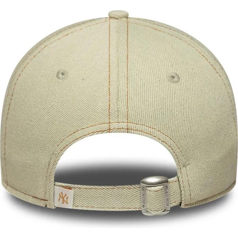 epci-curbata-bej-reglabila-9twenty-denim-de-new-york-yankees-mlb-de-new-era