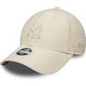 epci-curbata-bej-reglabila-9forty-cord-de-new-york-yankees-mlb-de-new-era