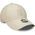 epci-curbata-bej-reglabila-9forty-cord-de-new-york-yankees-mlb-de-new-era