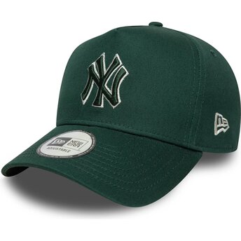 Șepci curbată verzișor snapback E Frame Team Outline de New York Yankees MLB de New Era