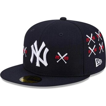 Șepci plată bleumarin fitted 59FIFTY Spike Lee Crossed Bats de New York Yankees MLB de New Era