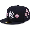epci-plata-bleumarin-fitted-59fifty-spike-lee-patches-de-new-york-yankees-mlb-de-new-era