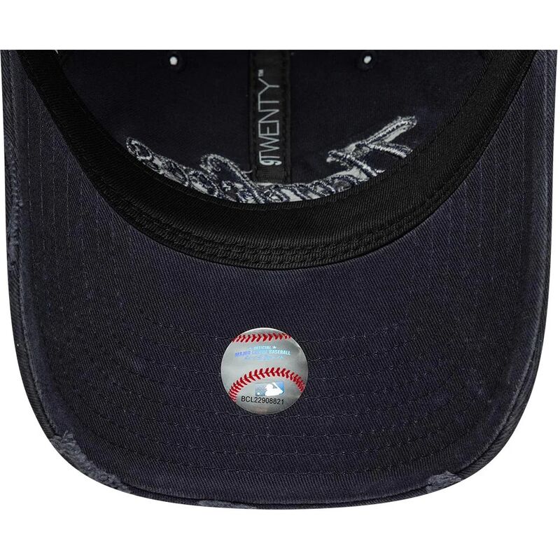 epci-curbata-bleumarin-reglabila-9twenty-distress-wordmark-de-new-york-yankees-mlb-de-new-era
