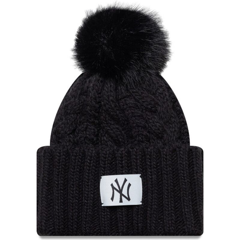 caciuli-pompon-negru-pentru-copii-cable-de-new-york-yankees-mlb-de-new-era