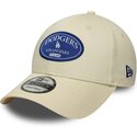 epci-curbata-crema-reglabila-9forty-patch-de-los-angeles-dodgers-mlb-de-new-era