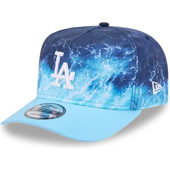 Șepci curbată albastru snapback 9FIFTY A Frame Deep Water de Los Angeles Dodgers MLB de New Era