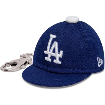 Accesorii albastru Llavero Mini Cap Keychain de Los Angeles Dodgers MLB de New Era