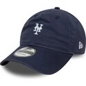 epci-curbata-bleumarin-reglabila-9twenty-washed-mini-de-new-york-mets-mlb-de-new-era