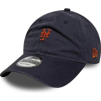 Șepci curbată bleumarin reglabilă 9TWENTY Mini de New York Mets MLB de New Era