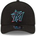 epci-curbata-negru-snapback-9forty-m-crown-player-replica-de-miami-marlins-mlb-de-new-era