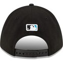 epci-curbata-negru-snapback-9forty-m-crown-player-replica-de-miami-marlins-mlb-de-new-era