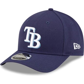 Șepci curbată bleumarin snapback 9FORTY M-Crown Player Replica de Tampa Bay Rays MLB de New Era