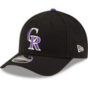 epci-curbata-negru-snapback-9forty-m-crown-player-replica-de-colorado-rockies-mlb-de-new-era