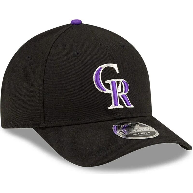 epci-curbata-negru-snapback-9forty-m-crown-player-replica-de-colorado-rockies-mlb-de-new-era
