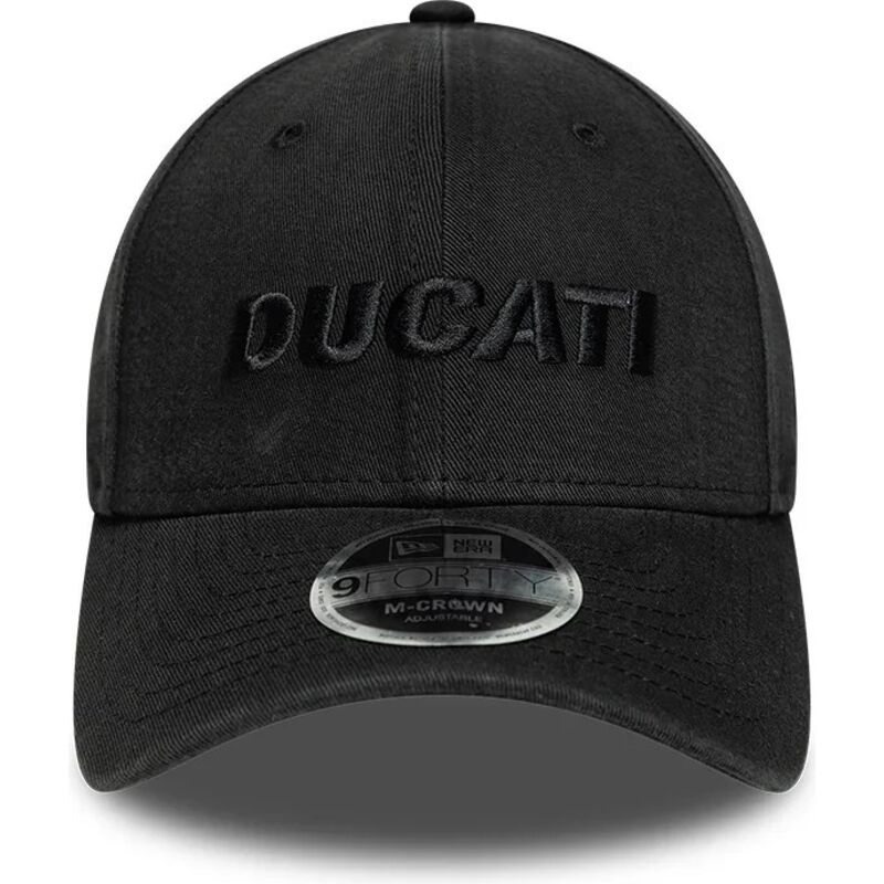 epci-curbata-negru-snapback-9forty-m-crown-wordmark-de-ducati-motor-motogp-de-new-era