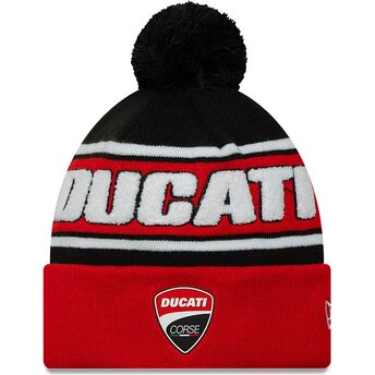 Căciuli pompon roșu Sports Knit de Ducati Motor MotoGP de New Era