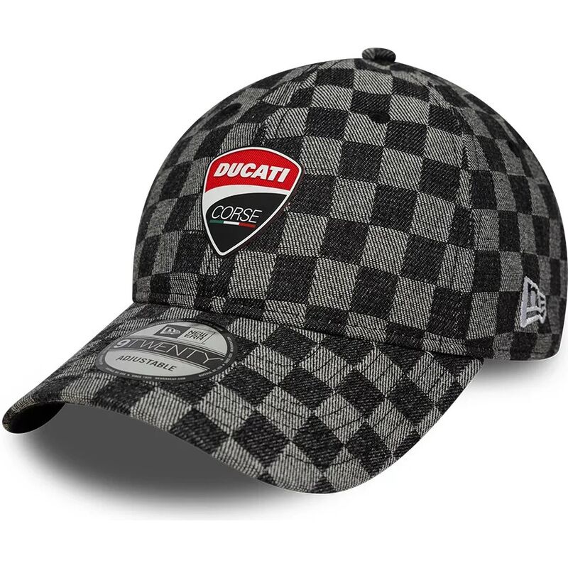 epci-curbata-negru-reglabila-9twenty-check-de-ducati-motor-motogp-de-new-era