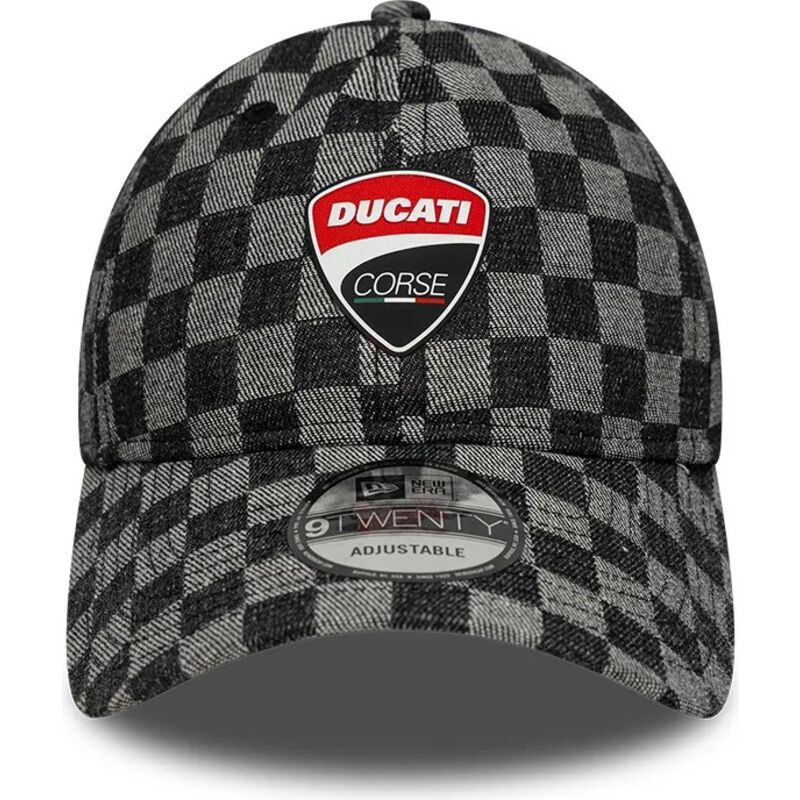 epci-curbata-negru-reglabila-9twenty-check-de-ducati-motor-motogp-de-new-era