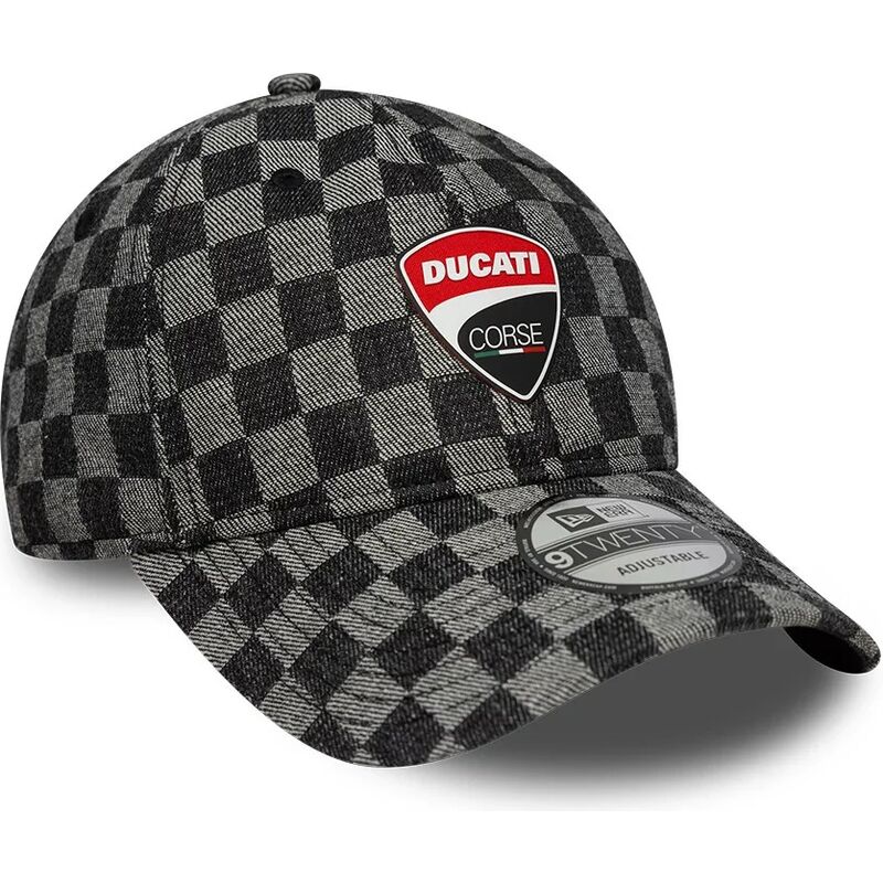 epci-curbata-negru-reglabila-9twenty-check-de-ducati-motor-motogp-de-new-era
