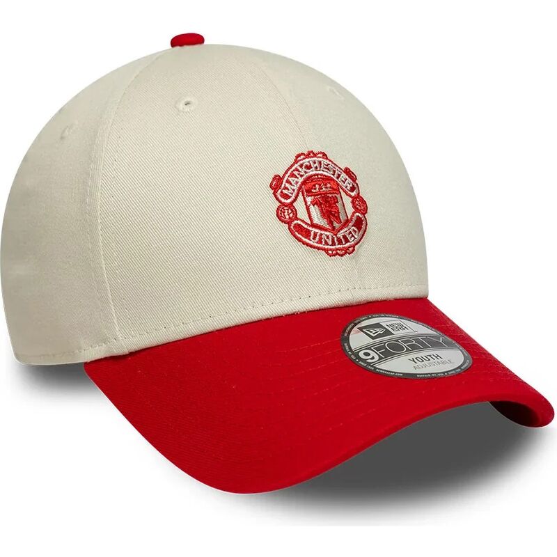 epci-curbata-bej-reglabila-pentru-copii-9forty-contrast-de-manchester-united-football-club-premier-league-de-new-era