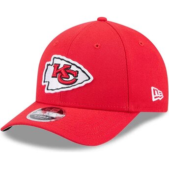 Șepci curbată roșu snapback 9FORTY M-Crown Team de Kansas City Chiefs NFL de New Era