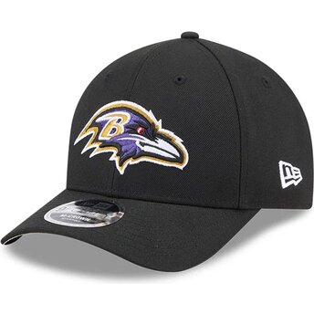 Șepci curbată negru snapback 9FORTY M-Crown Team de Baltimore Ravens NFL de New Era