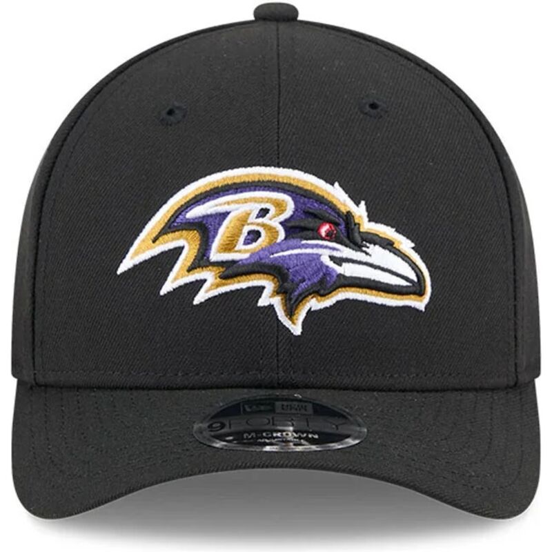 epci-curbata-negru-snapback-9forty-m-crown-team-de-baltimore-ravens-nfl-de-new-era