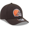 epci-curbata-maro-snapback-9forty-m-crown-team-de-cleveland-browns-nfl-de-new-era