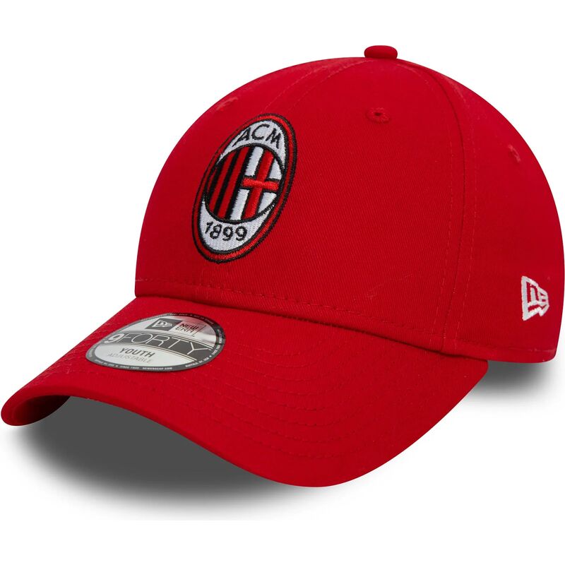epci-curbata-rou-reglabila-pentru-copii-9forty-core-de-ac-milan-serie-a-de-new-era